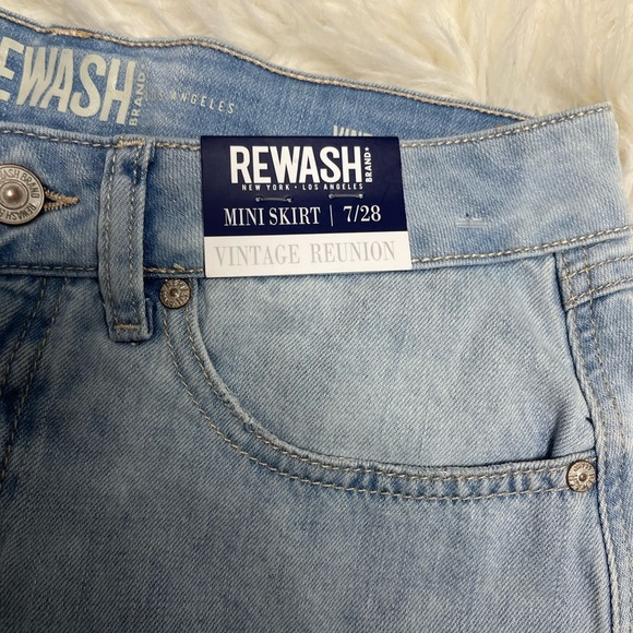 NWT Denim Mini Skirt - Picture 3 of 4